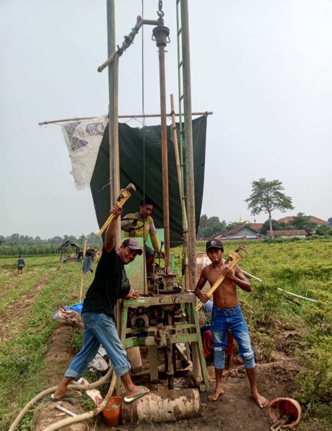 Pengerjaan sumur bor dalam